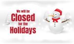 Christmas holiday shut down